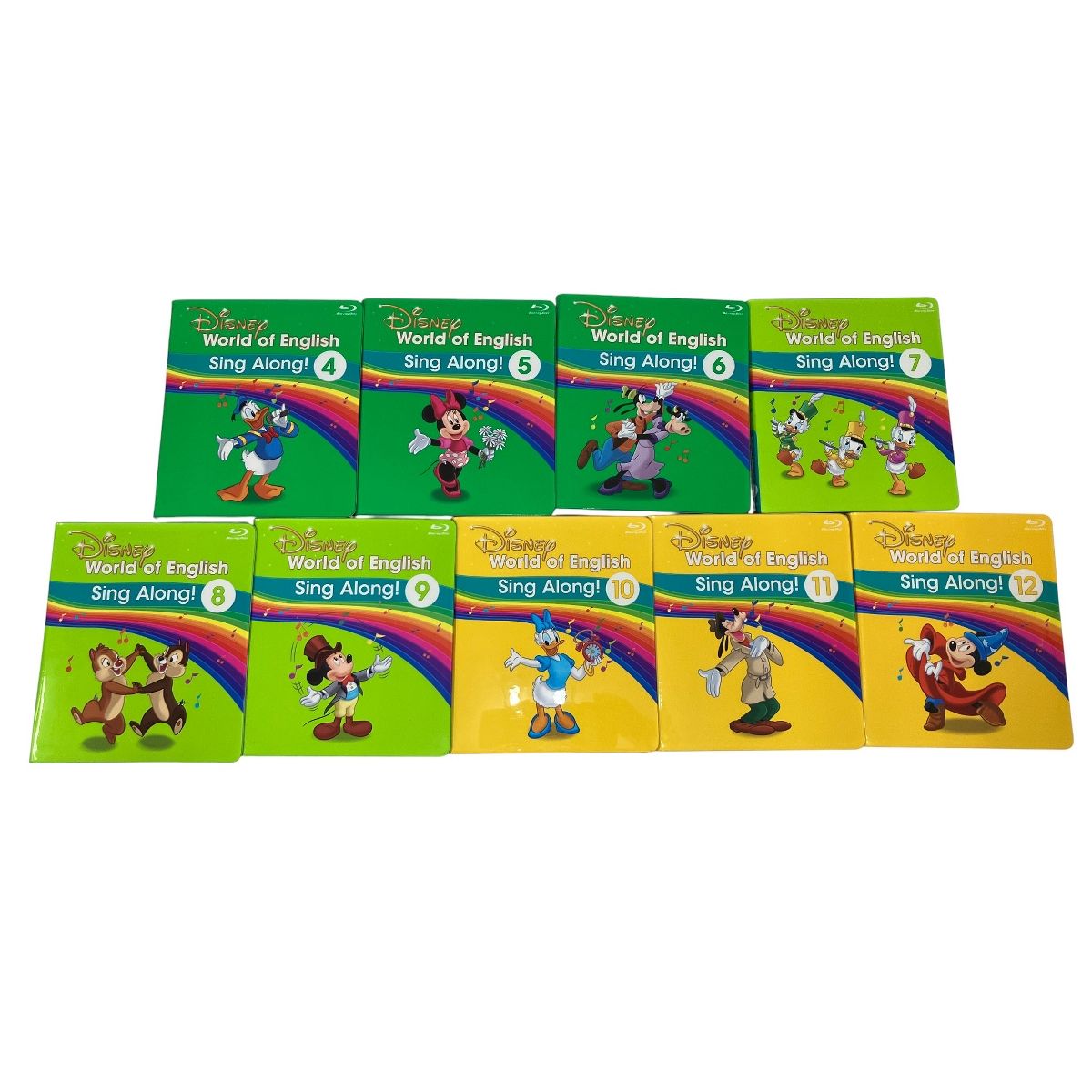 DWE ディズニー 英語 シングアロング Blu-ray ブルーレイ セット 2020