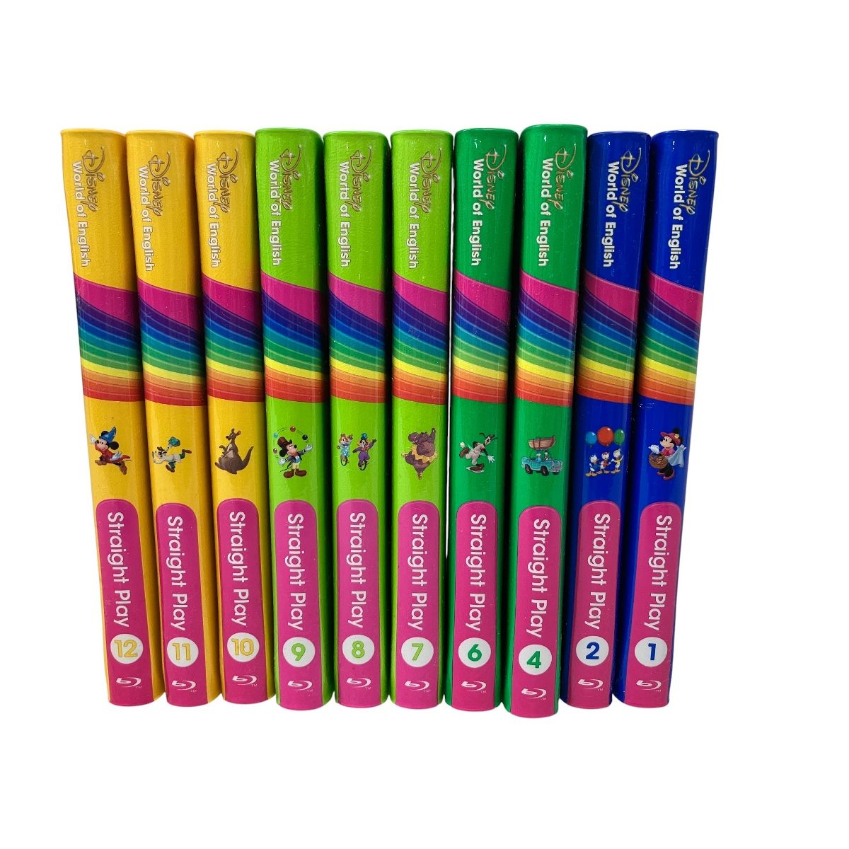 DWE ディズニー 英語 ストレートプレイ Blu-ray ブルーレイ 2020年頃