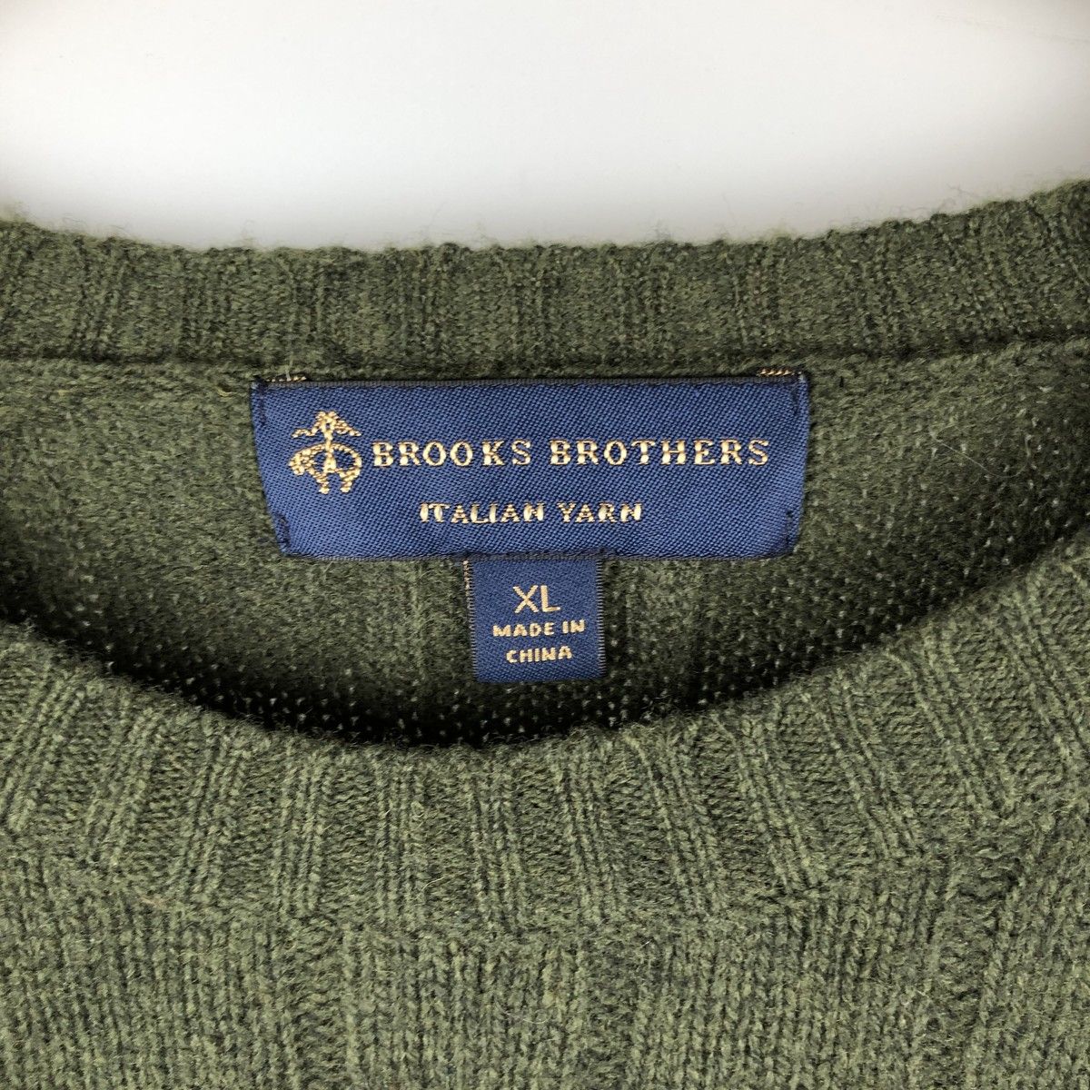 古着 ブルックスブラザーズ Brooks Brothers ITALIAN YARN ケーブル