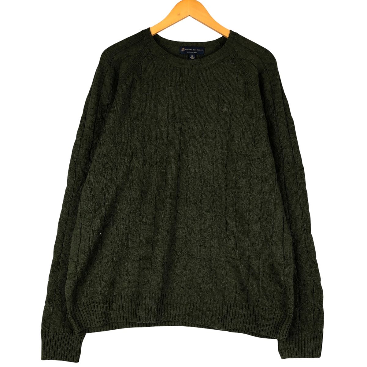 古着 ブルックスブラザーズ Brooks Brothers ITALIAN YARN ケーブル 