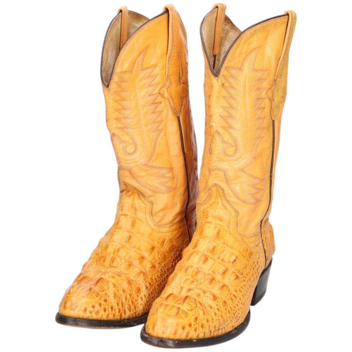 YELLO バラ刺繍 ウエスタンブーツ イエロ x ソフトマシーン プレイヤー ブーツ | YELLO X SOFTMACHINE