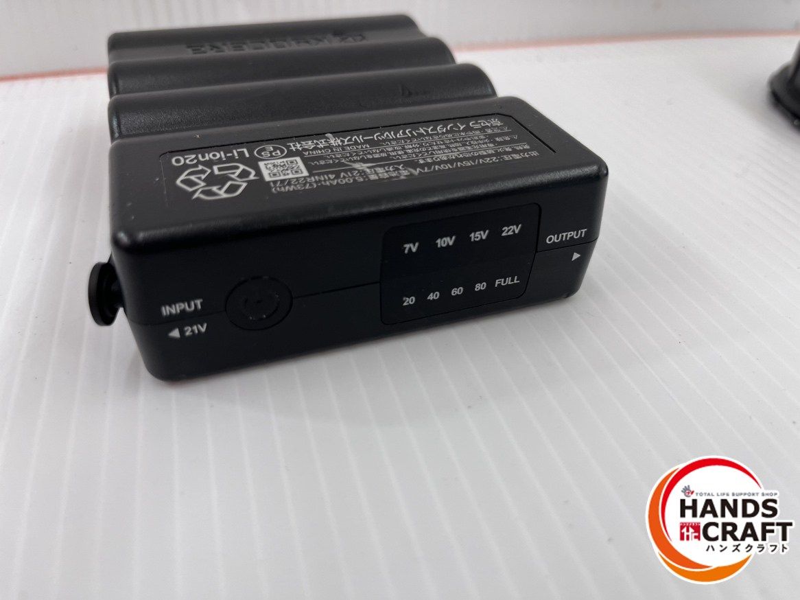 ☆バートル BURTLE 22V 空調バッテリー ファン AC08 中古品 PSEマーク