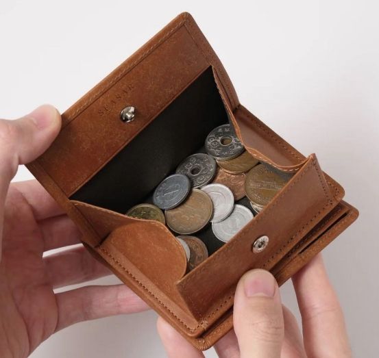 新品未使用品】Integral 二つ折り財布 プエブロレザー コニャック