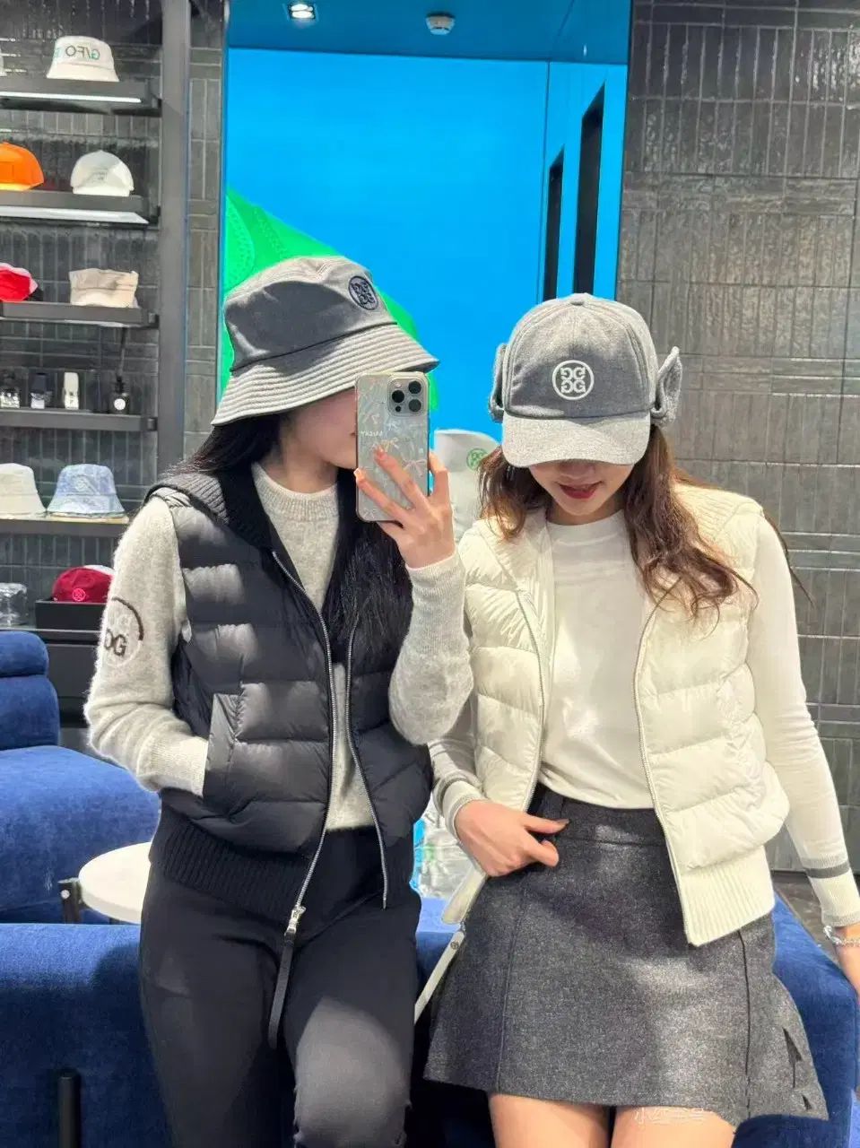 G FORE(ジーフォア) レディースゴルフ ダウン ベスト - メルカリ