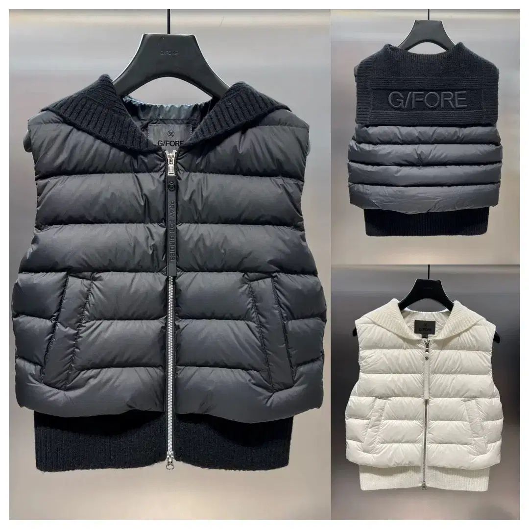 G FORE(ジーフォア) レディースゴルフ ダウン ベスト - メルカリ