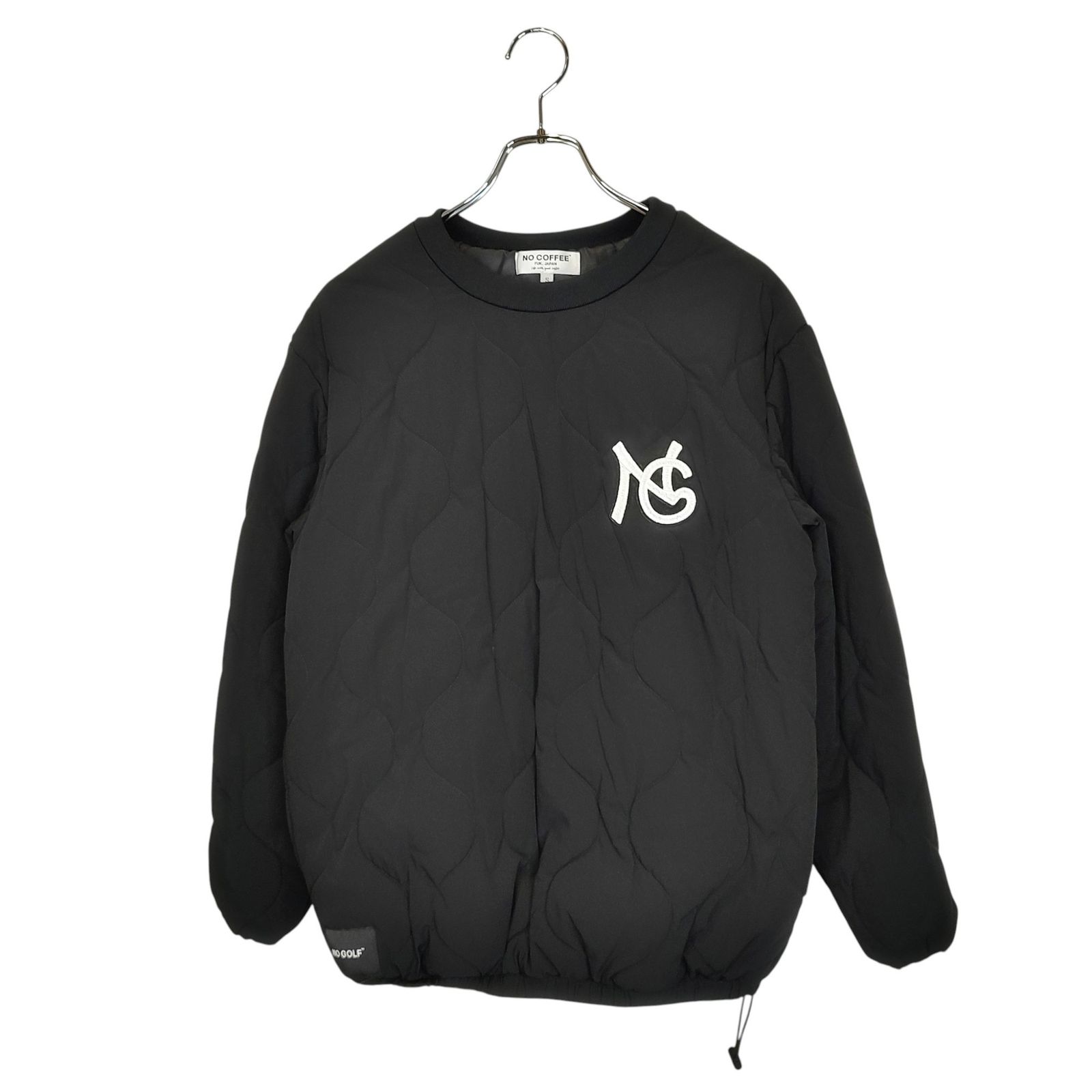 NO COFFEE×CLUBHAUS \"NO GOLF\"中綿ピステ キルティング NO COFFEE×CLUBHAUS 
