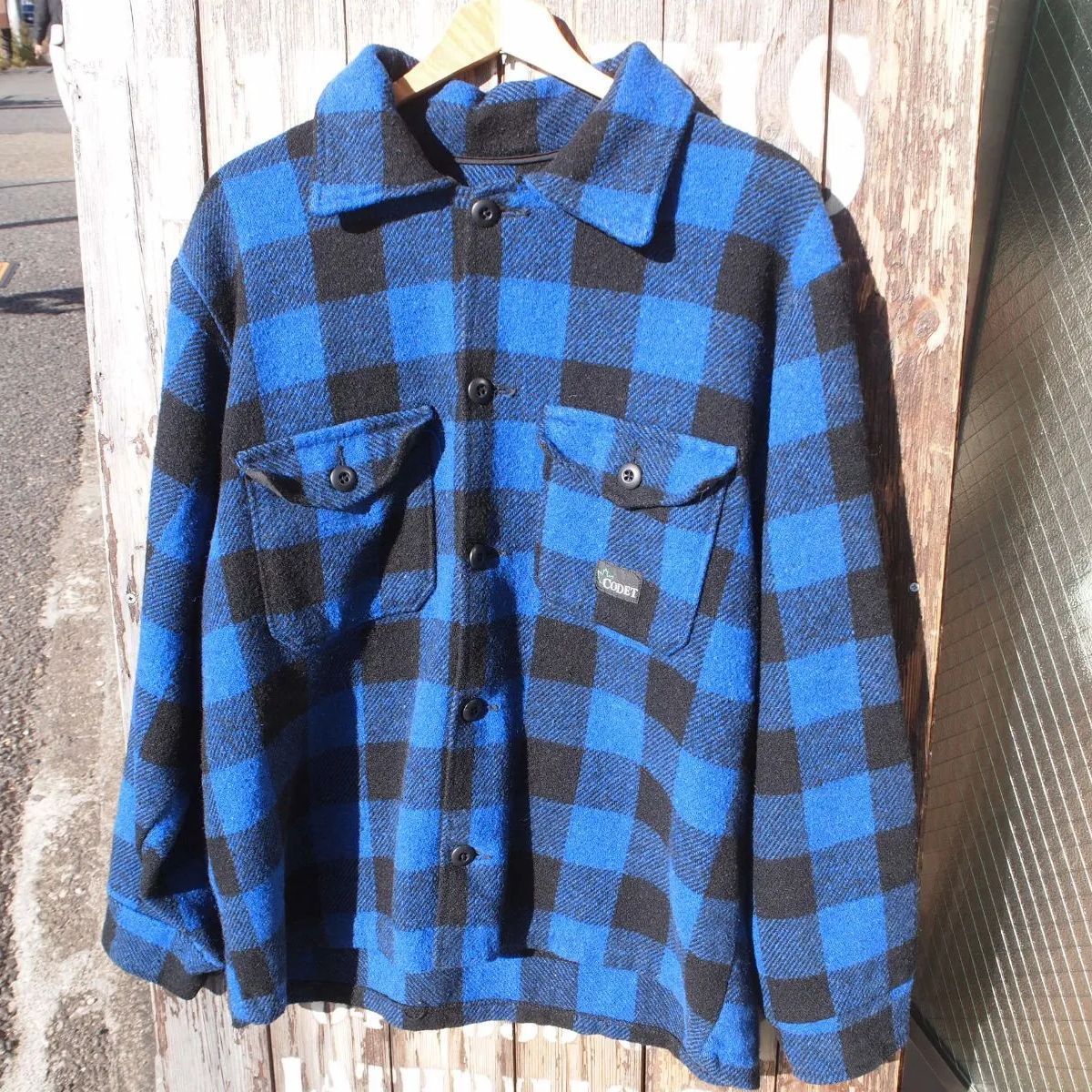 90s CODET CPO SHIRTS コデット ブロックチェック バッファロー