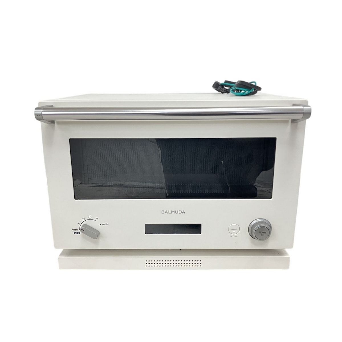 中古美品　バルミューダ オーブンレンジ K04A-WH BALMUDA K04A-WH オーブンレンジ 2021年 ホワイト バルミューダ 20L