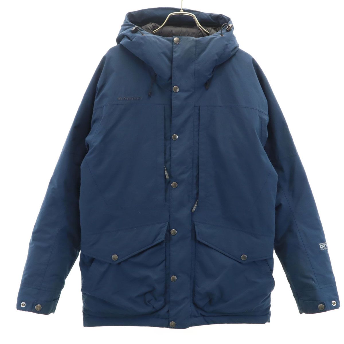 Mammut マムート DRYtech ダウンジャケット M ネイビー アウトドア 