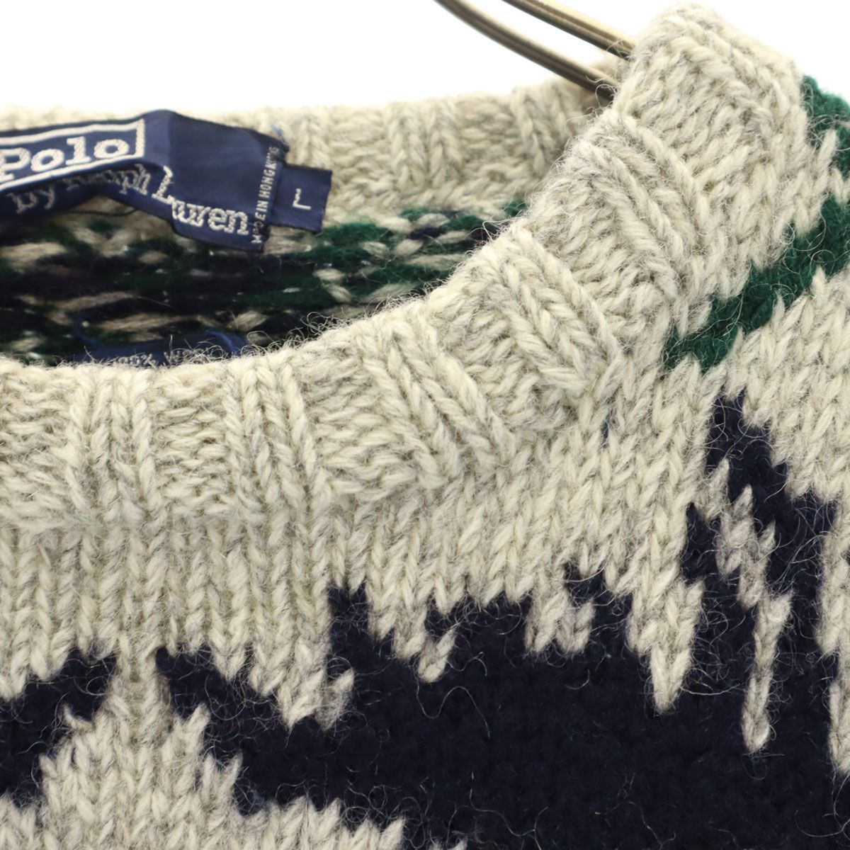 Polo by Ralph Lauren ポロバイラルフローレン 90s ハンドニット