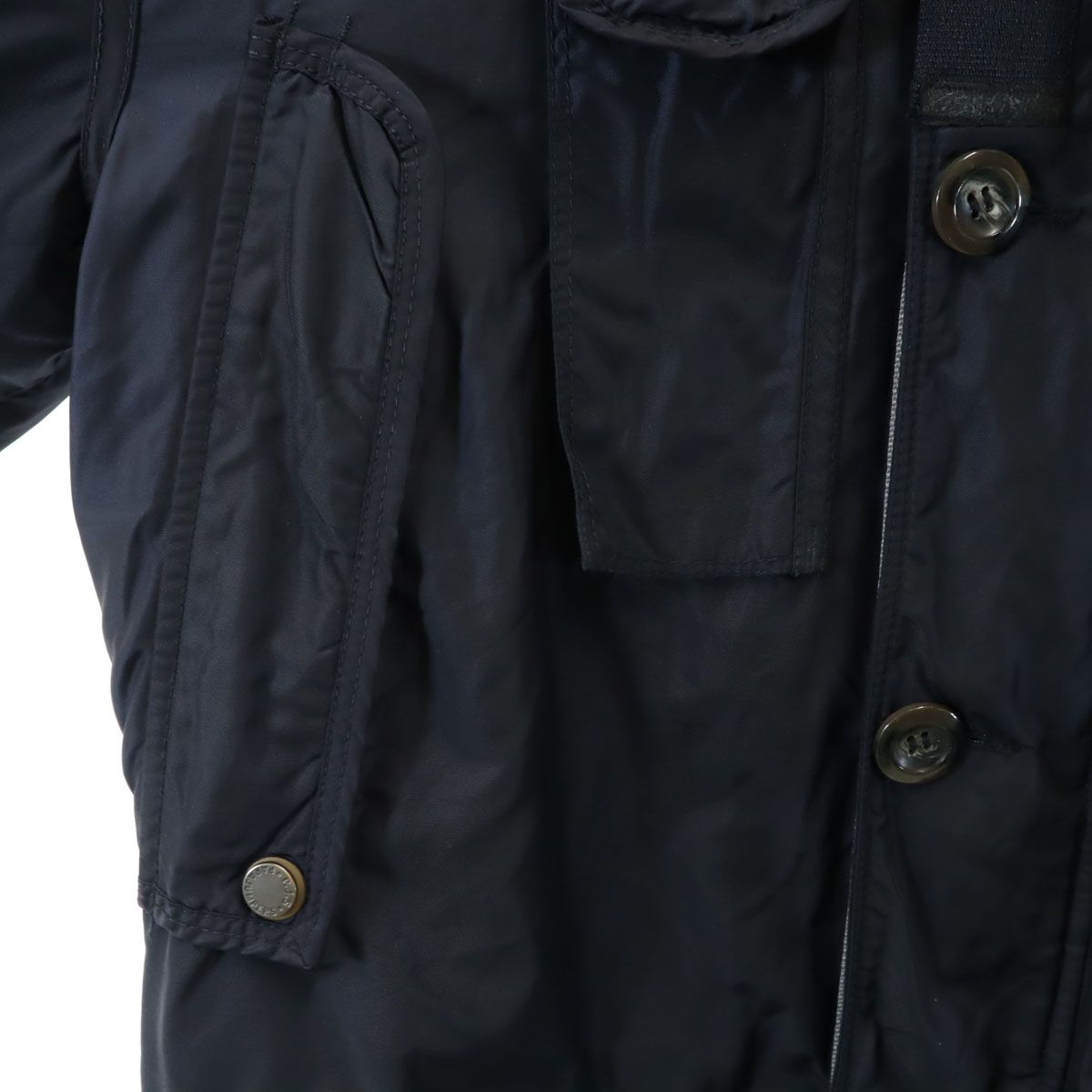 PARAJUMPERS パラジャンパーズ ダウンコート S ネイビー ライナー付き