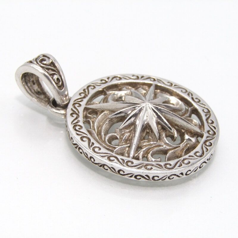 SAAD サード ペンダント P-287-S 太陽神 アラベスク サンシンボル