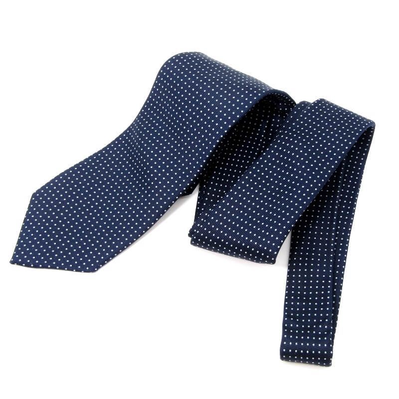 未使用 Drake's ネイビーネクタイ 未使用】Drake's ネクタイ紺 Michael J. Drake Michael J. Drake