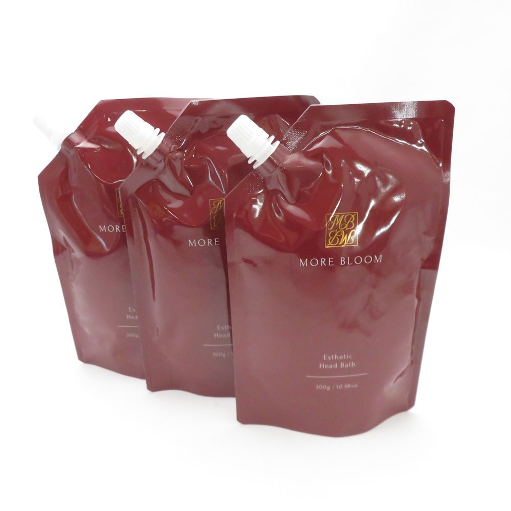 モアブルーム エステヘッドバス シャンプー 3点 300g セット 詰め替え