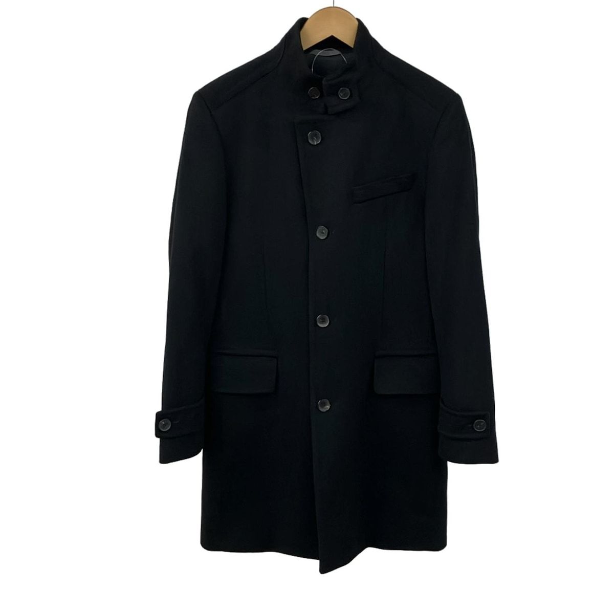 HUGOBOSS(ヒューゴボス) コート サイズ46 S メンズ - 黒 長袖/冬