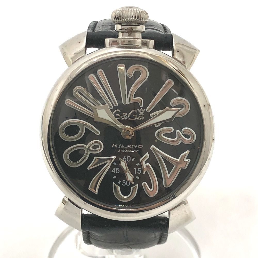 GAGA MILANO ガガミラノ 腕時計 マヌアーレ 48mm スモールセコンド 裏