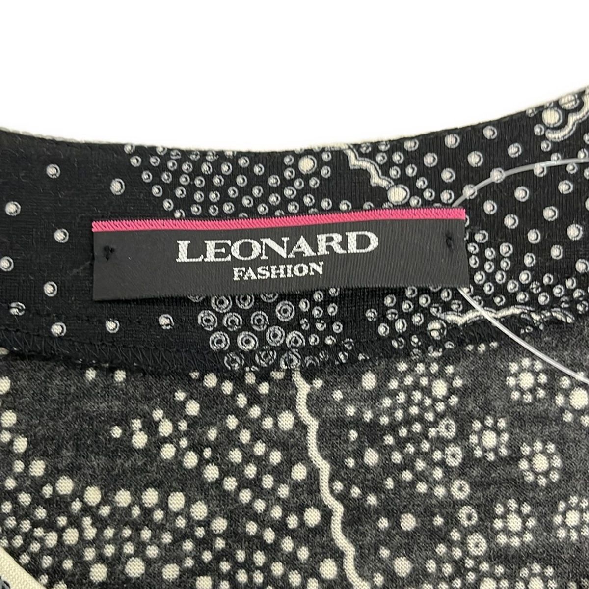 LEONARD(レオナール) ジャケット サイズ42 L レディース美品 - 黒