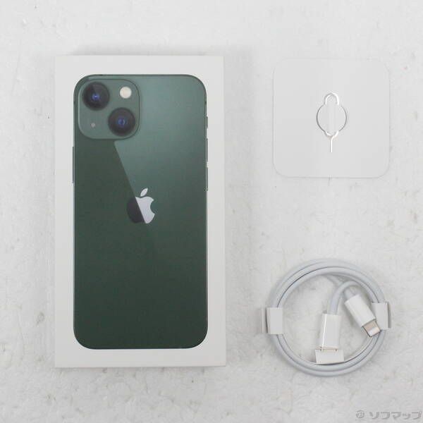 iPhone 13 mini グリーン SIMフリー MNFC3J/A iPhone 13 mini グリーン SIMフリー MNFC3J/A