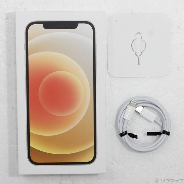 中古品〕 iPhone12 64GB ホワイト MGHP3J／A SIMフリー【344】 - メルカリ