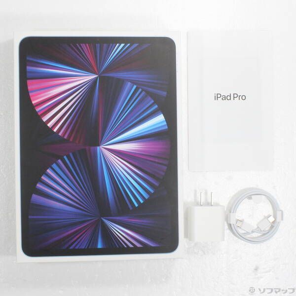 中古品〕 iPad Pro 11インチ 第3世代 256GB シルバー MHQV3J／A Wi-Fi