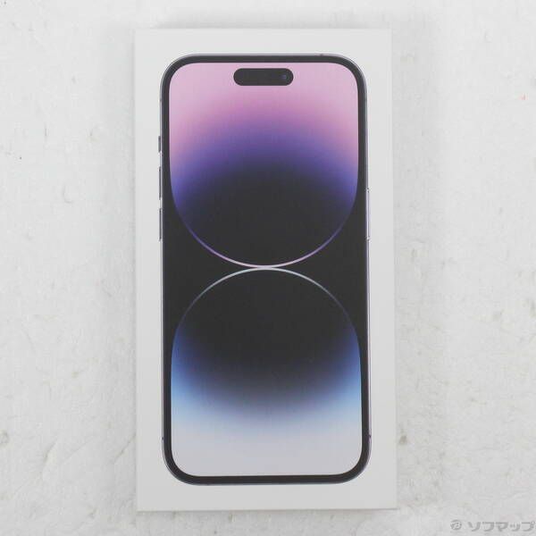 中古品〕 iPhone14 Pro 128GB ディープパープル MQ0F3J／A SIMフリー