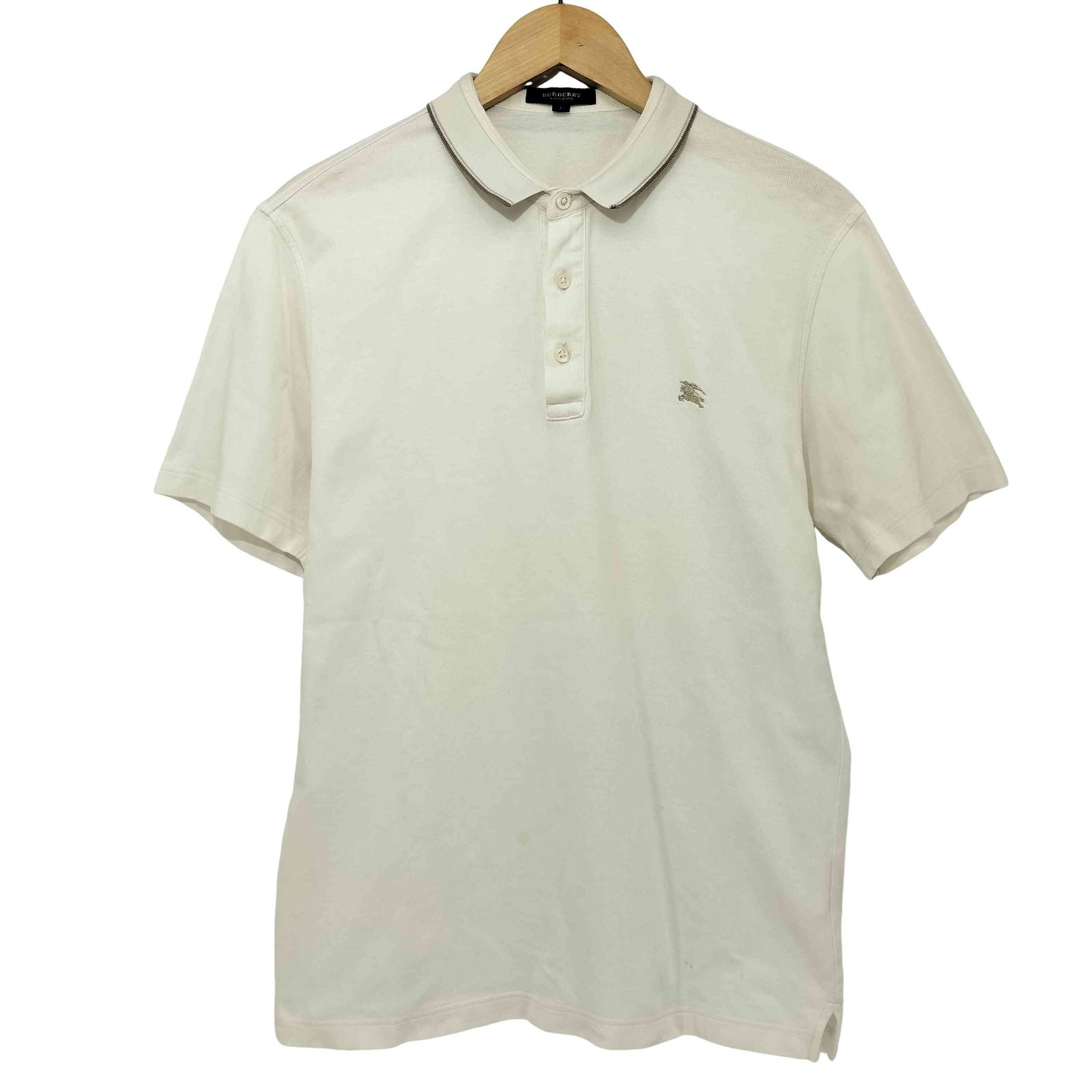 バーバリーロンドン BURBERRY LONDON ホース刺繍 ポロシャツ