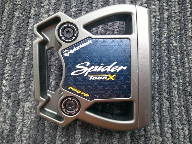 パター テーラーメイド SPIDER TOUR X PROTO CRANK NECK KBS BLACK 34 3 6862 博多