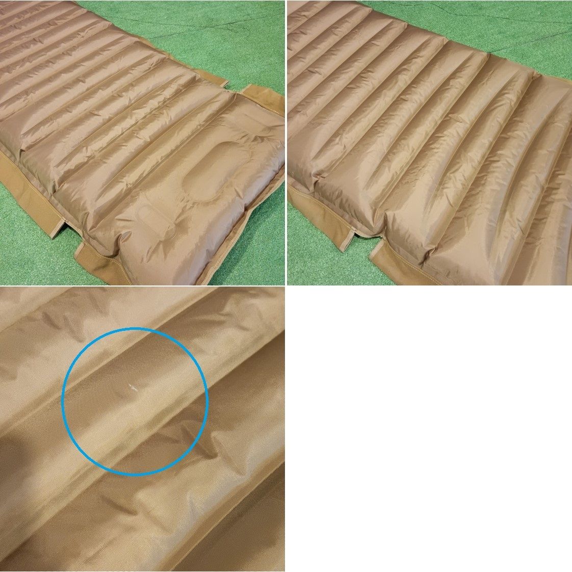 ◇DOEARTH(ドゥアース) エアーマットコットGussuri ハイ/ロー切替可能