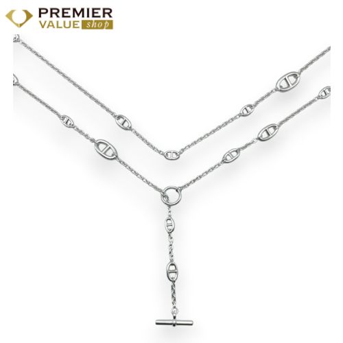 エルメス ファランドール ネックレス 160 cm シルバー925