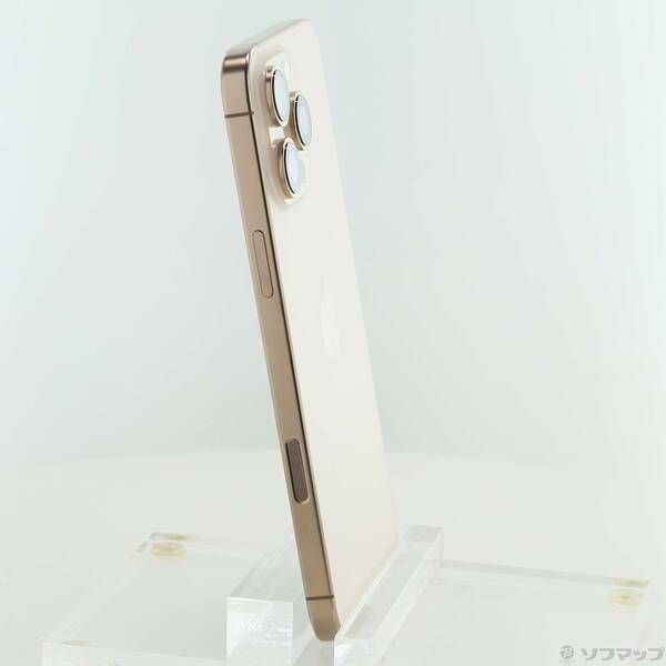 中古品〕 iPhone16 Pro Max 1TB デザートチタニウム MYWT3J／A SIM