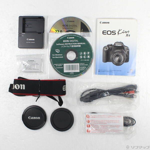 中古品〕 EOS Kiss X4 EF-S 18-135 IS レンズキット【297】 - メルカリ