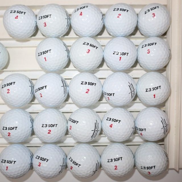 Aランク 25個 Z3 SOFT 良品 ロストボール ゼットスリーソフト ゴルフ