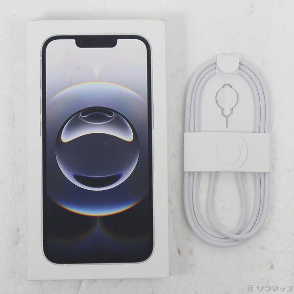中古品〕 iPhone16e 512GB ホワイト MD274J／A SIMフリー【377
