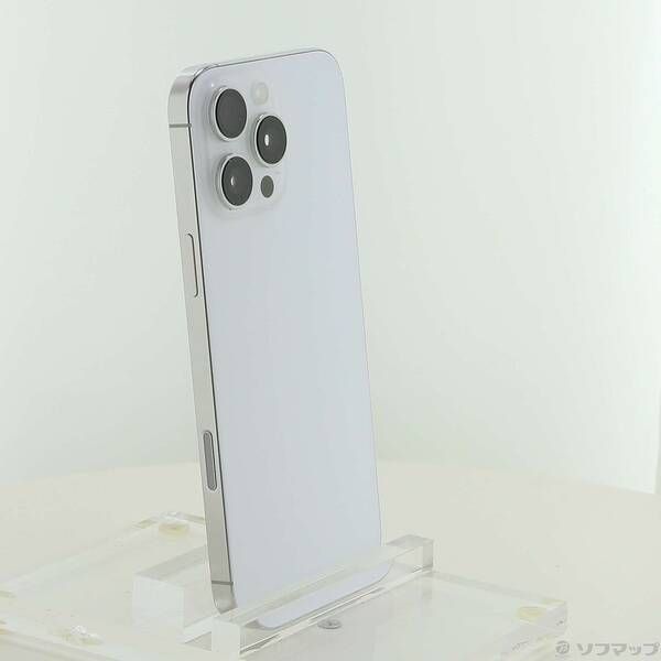 中古品〕 iPhone16 Pro Max 256GB ホワイトチタニウム MYWH3J／A SIM