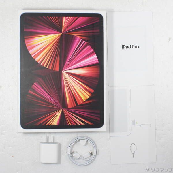 中古品〕 iPad Pro 11インチ 第3世代 256GB スペースグレイ MHW73J／A