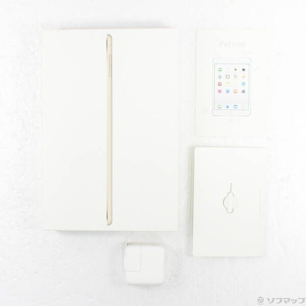 品〕 iPad mini 4 128GB ゴールド MK782J／A SIMフリー【269】 【公式