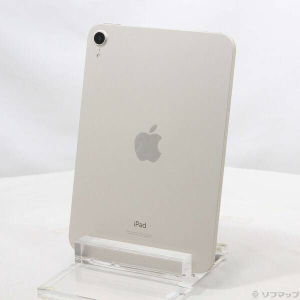 中古品〕 iPad mini 第6世代 256GB スターライト MK7V3J／A Wi-Fi【262