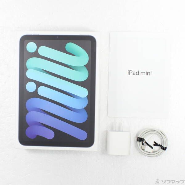 中古品〕 iPad mini 第6世代 64GB スペースグレイ MK7M3J／A Wi-Fi