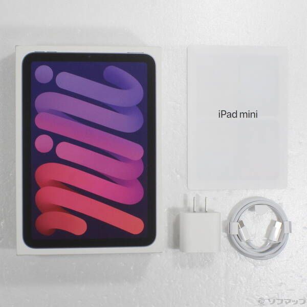 中古 iPad mini A17Pro Cellular 128GB パープル 中古 iPad mini A17Pro Cellular 128GB パープル 中古 iPad mini