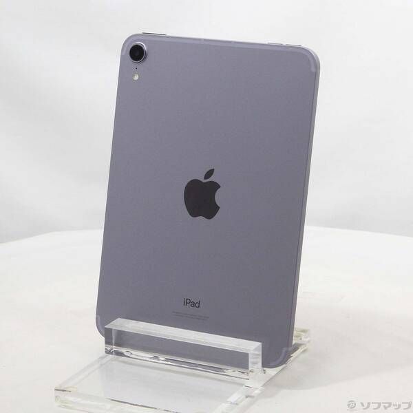 中古品〕 iPad mini 第6世代 64GB パープル MK8E3J／A SIMフリー【262