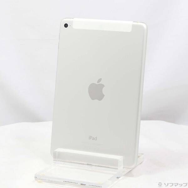 中古品〕 iPad mini 4 64GB シルバー MK732J／A auロック解除SIMフリー