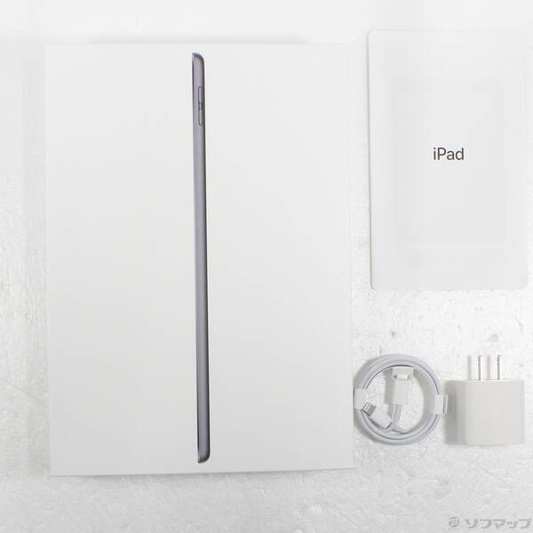 中古品〕 iPad 第9世代 64GB スペースグレイ MK473J／A docomoロック