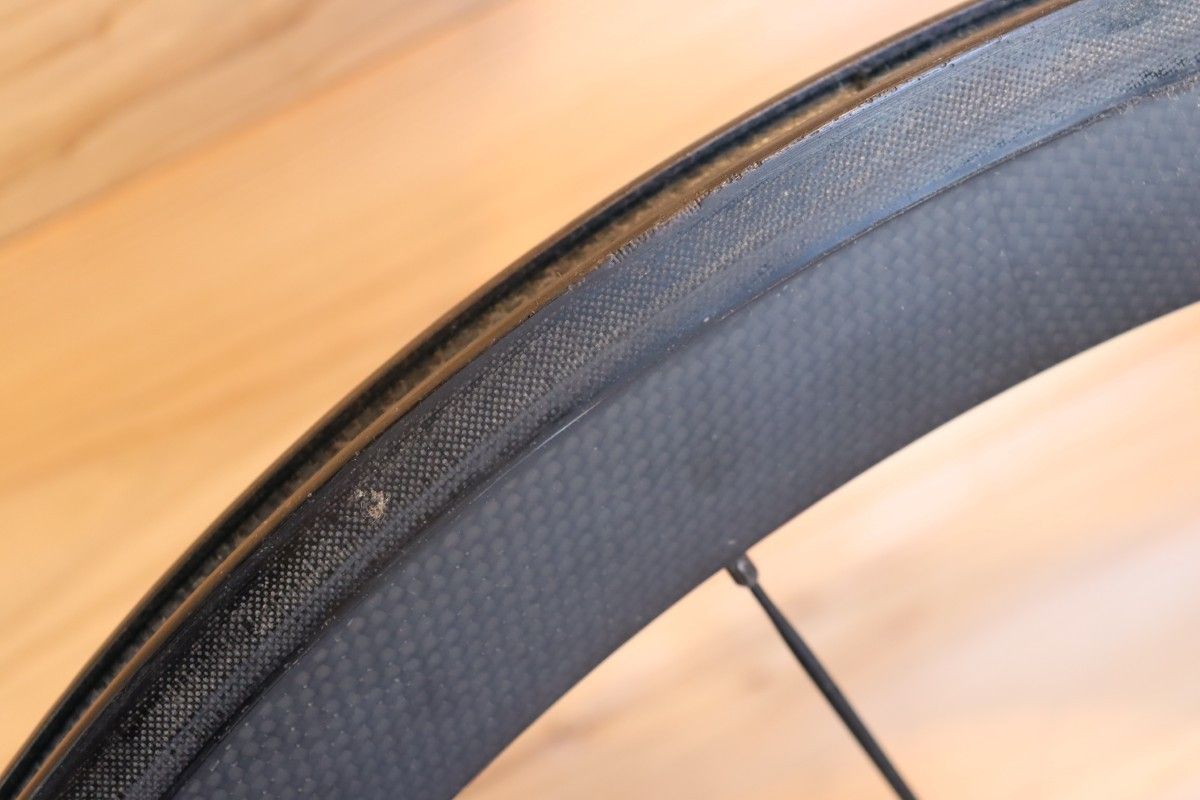 リアTNIリム 手組 チューブラー 90ハイト カーボン ホイール1100g前後