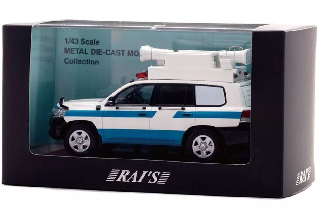 新品】ミニカー 1/43 トヨタ ランドクルーザー GX (URJ202) 2017 警察