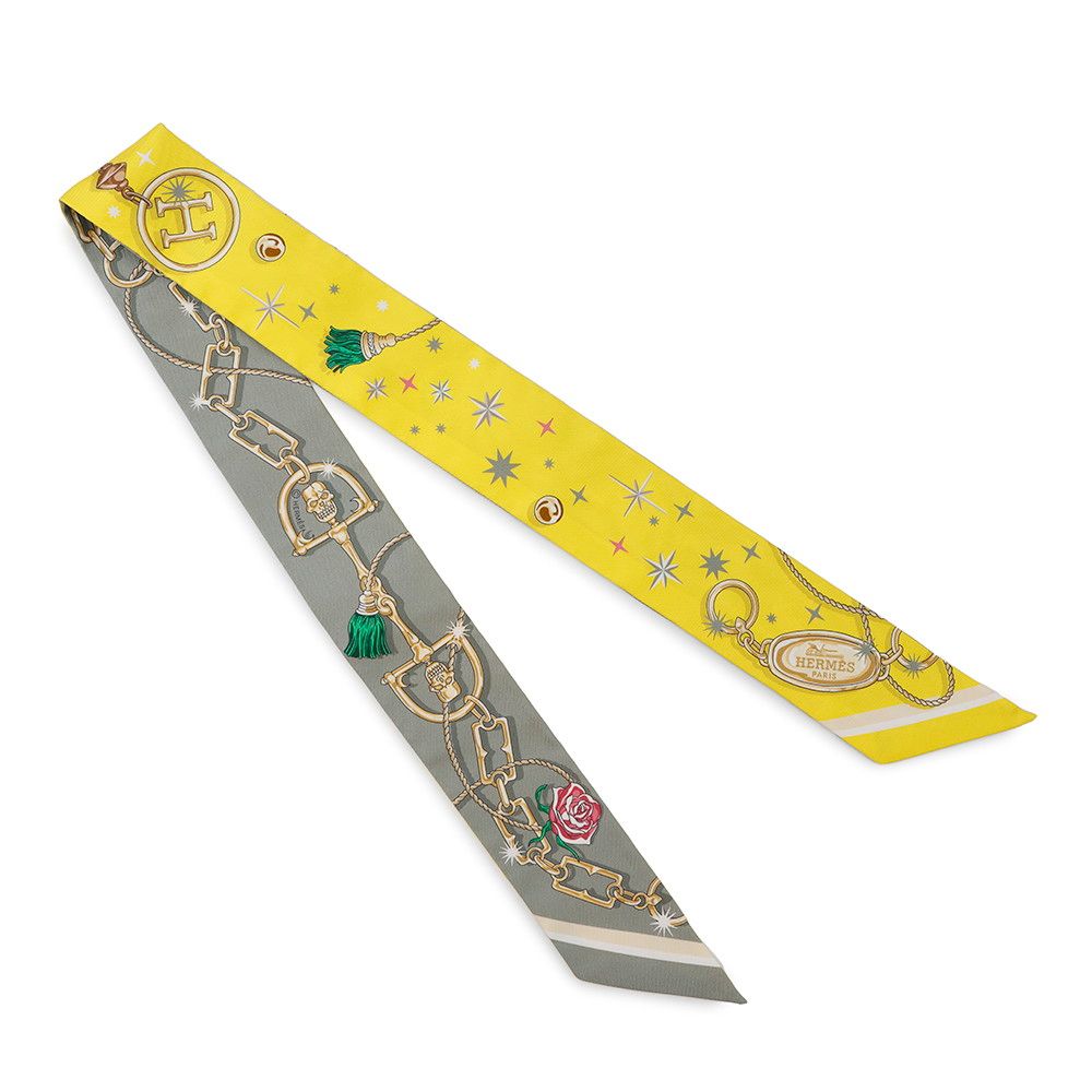 期間限定❗【新品】HERMES セ・ラ・フェット ツイリー スカーフ エルメス エルメス スカーフ ツイリー セ・ラ・フェット C'est La Fete HERMES