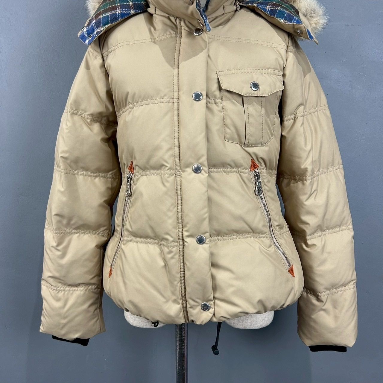 日本製 WOODS CANADA ウッズカナダ ダウンパーカ ジャケット コヨーテ 