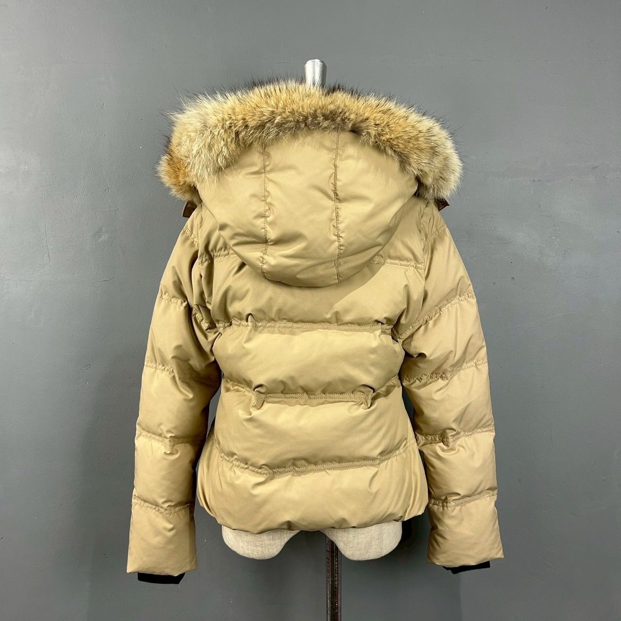 日本製 WOODS CANADA ウッズカナダ ダウンパーカ ジャケット コヨーテ 
