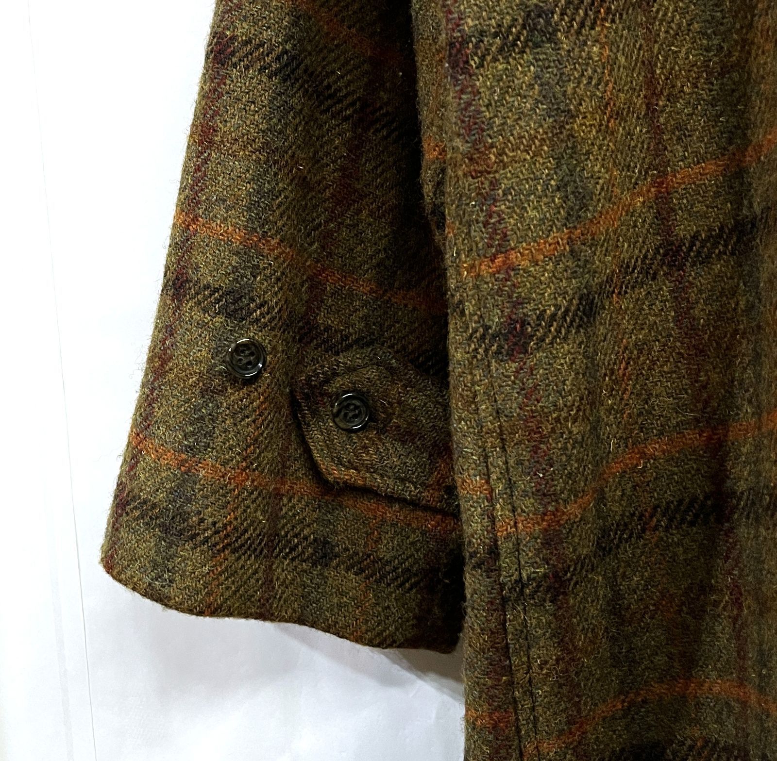  WORKERS｜ワーカーズ ハリスツイード バル コート ピーコート ウールコート ジャケット アウター