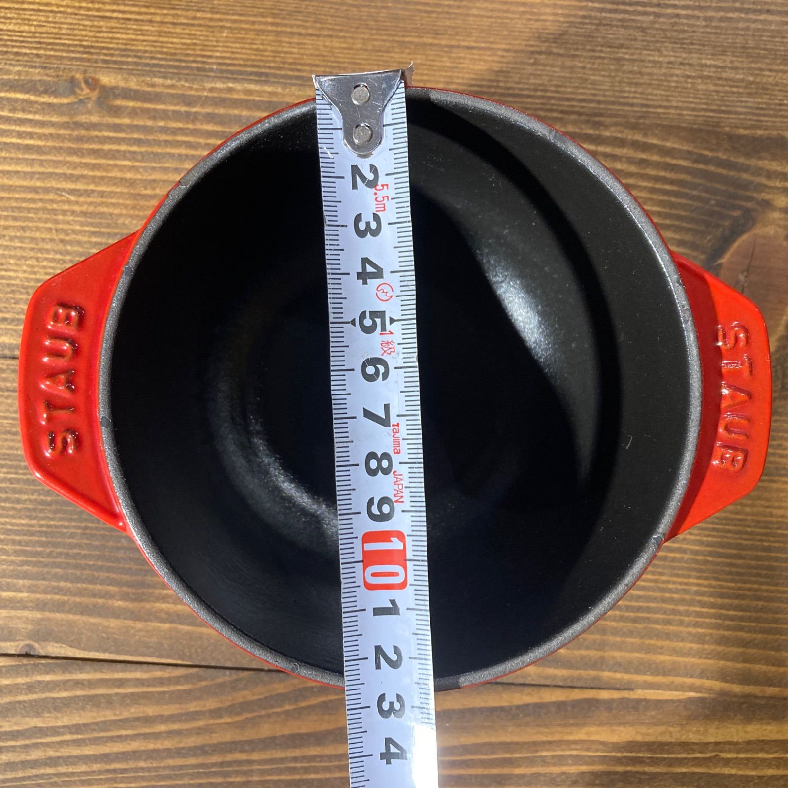  MP 005 STAUB ラ ココット de Gohan チェリー 12 cm 両手鍋 鍋 グリル