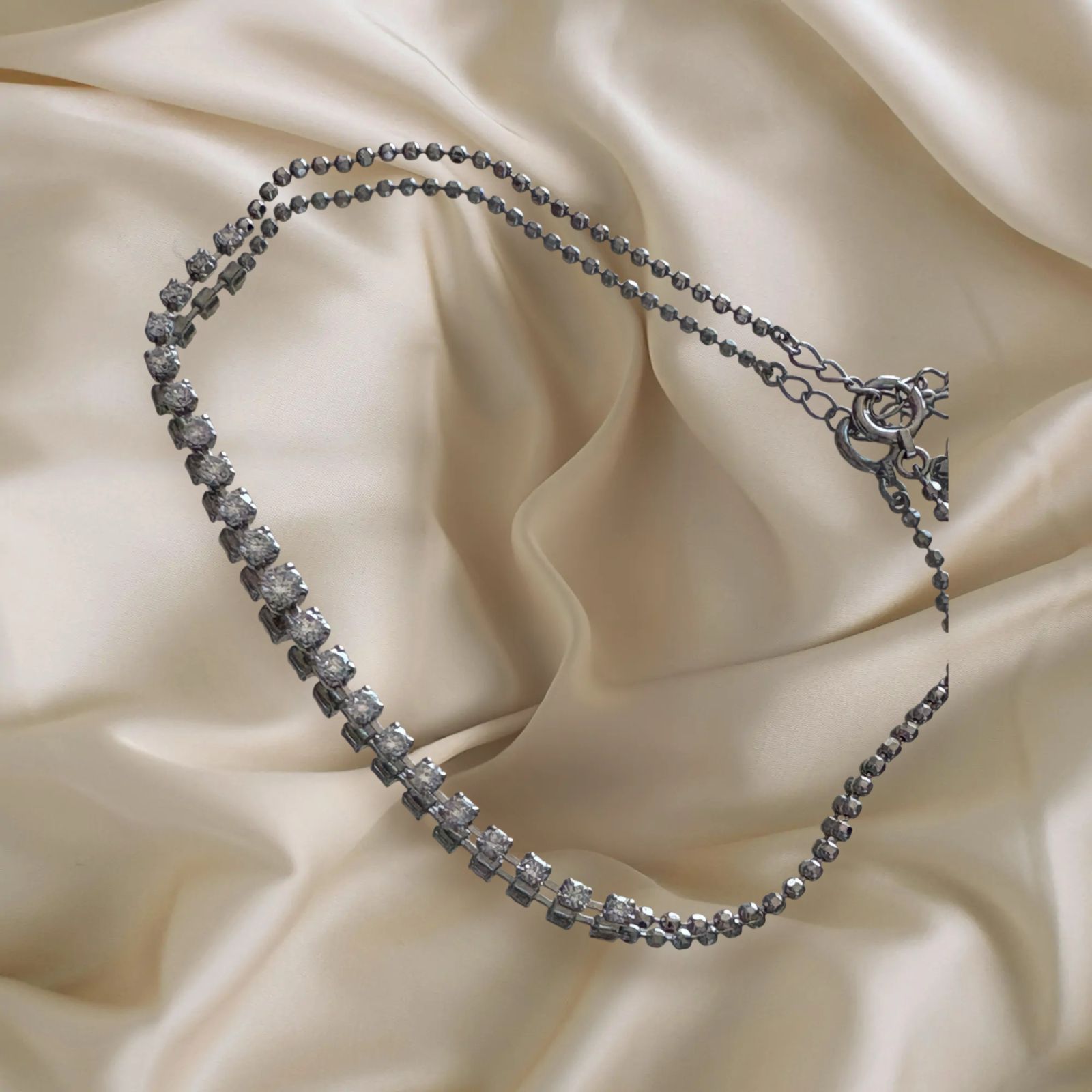 プラチナ850 ✨ダイヤステーション／テニスブレスレット1.01ct✨無色透明✨ プラチナ850 ✨ダイヤステーション/テニスブレスレット1.0ct✨ボール